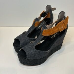 Bettye Muller wedge heel